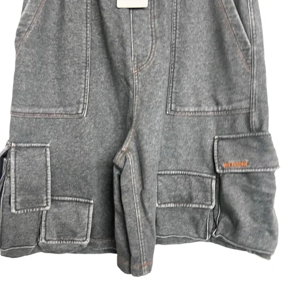 New Mens We11done Denim-like Cargo Shorts Shorts